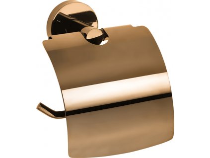 Olsen Spa Držák toaletního papíru s krytem - Barva - Růžové zlato lesklá KDBE158112012