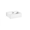 Lineabeta Quarelo Umyvadlo 49,5 cm s přepadem s otvorem pro armaturu 53709.09