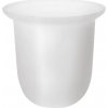 Bemeta náhradní miska na WC štětku pro sérii Omega/Trend-i/Neo, mléčné sklo