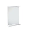 Lineabeta Curvà zrcadlo 900mm s LED světlem a policí 5689.09