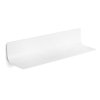 Lineabeta Curvà lakovaná hliníková police 640 mm, bílá, 5143.09
