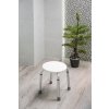 Olsen Spa sprchová stolička kulatá 32 x 32 x 35,5 - 55,3 cm KD02331408