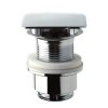 Neuzavíratelná hranatá výpusť pro umyvadla bez přepadu V 30-45mm, chrom 447.555V VÝPRODEJ
