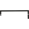 Bemeta Dark držák ručníků na skleněné dveře, 470 mm 104204310