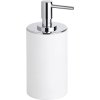 Bemeta Gamma dávkovač mýdla na postavení 250 ml, chrom, bílá 145709324