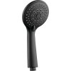 Ruční masážní sprcha, 3 režimy sprchování, průměr 100mm, ABS/černá SC106