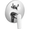 SCHMITZ podomítková sprchová baterie, 2 výstupy, chrom 863.042.1