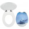 Novaservis WC sedátko, MDF s potiskem, panty kov-chrom WC/SOFT3D