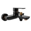 slezak rav vltava baterie vanova 150 mm cerna matna zlato vt454 5cmatz
