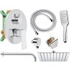 Olsen Spa Podomítkový sprchový set MODENA-2F chrom OLBAMOD625049