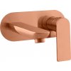 Slezák Rav Vodovodná batéria umývadlová vstavaná NIL - zlatá ružová - kartáčovaná
