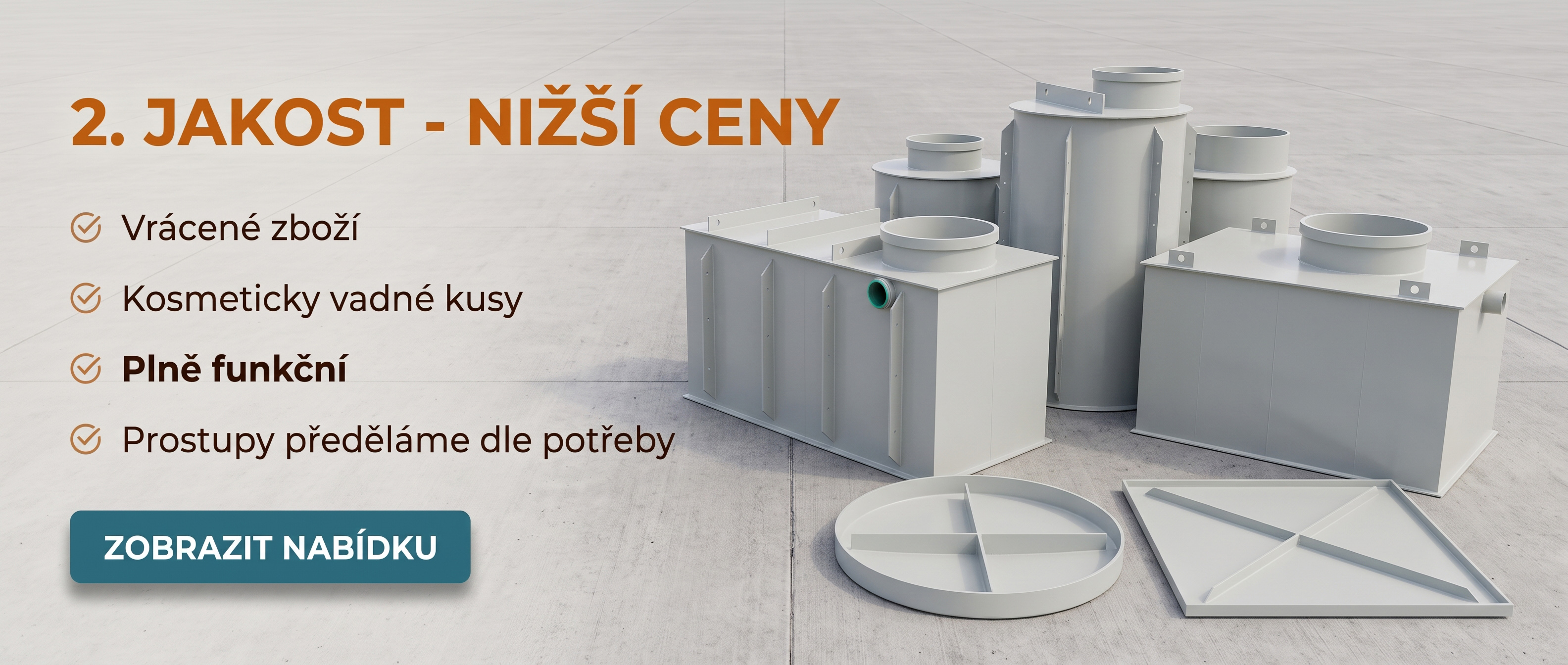 Výrobky 2. jakost