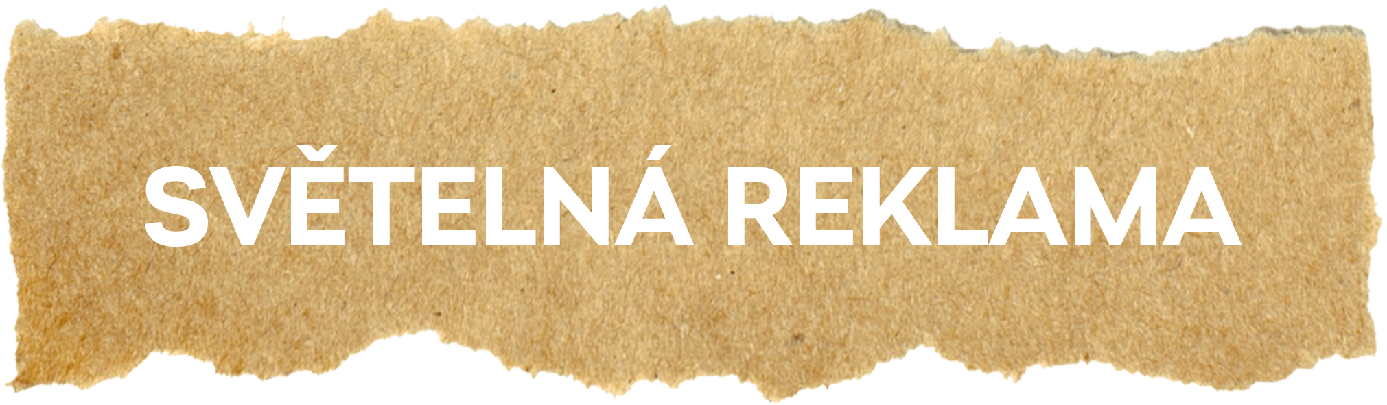 SVĚTELNÁ REKLAMA