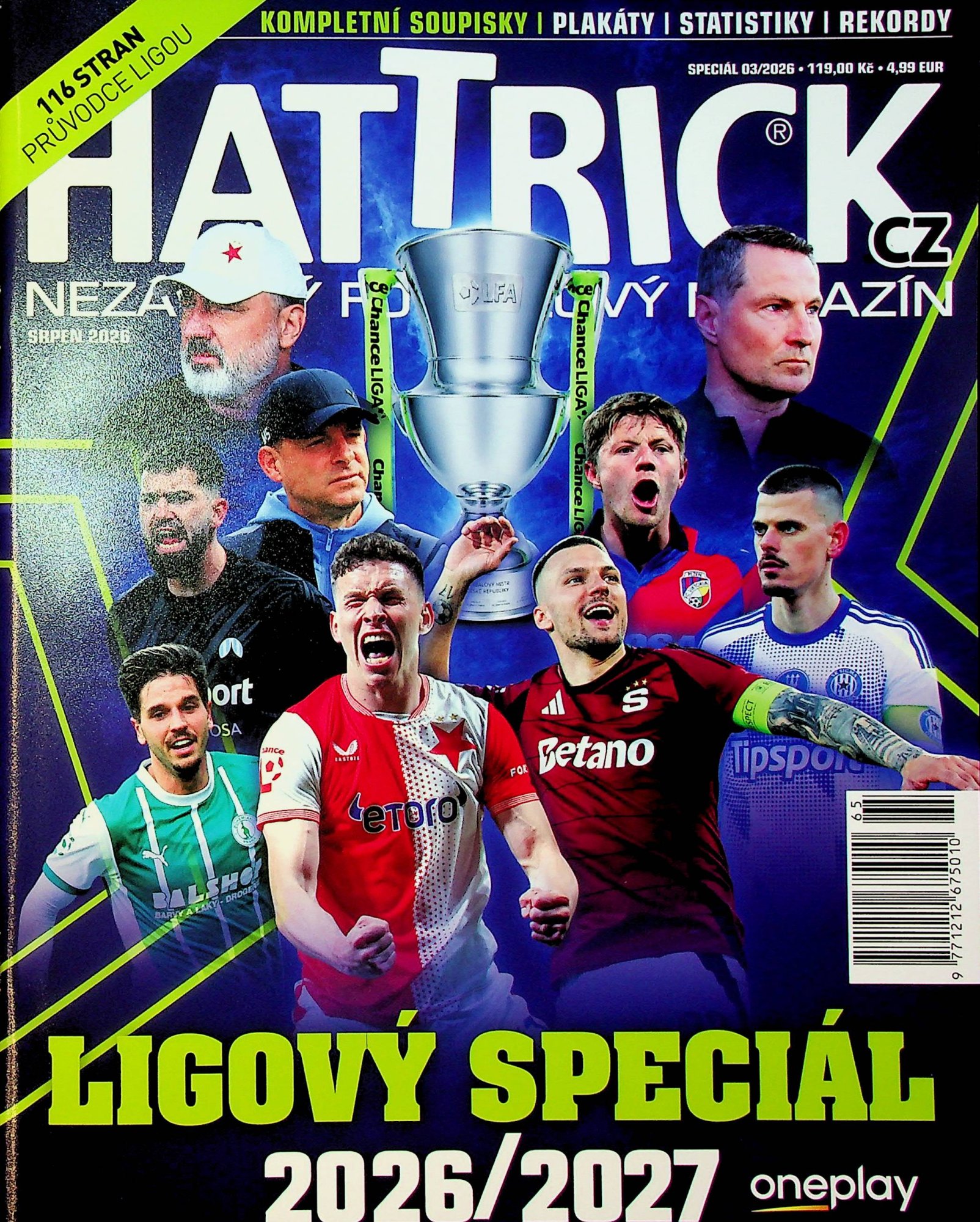Průvodce fotbalovou sezónou 2026/2027 je tady: Proč by vám nový Hattrick Ligový speciál neměl chybět u stolku?