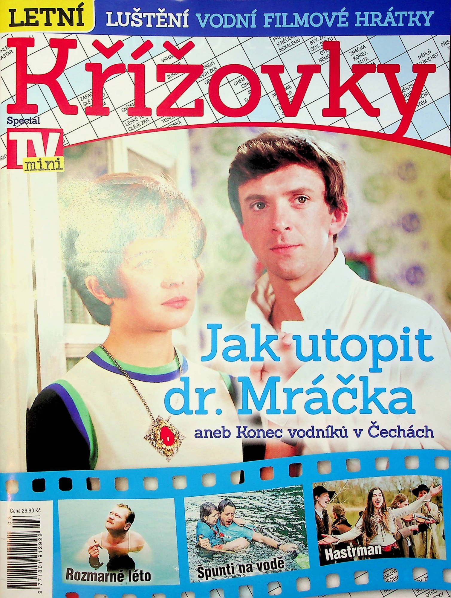 Milujete české komedie a vodu? Letní speciál TV Mini Křížovky otestuje vaše filmové znalosti!