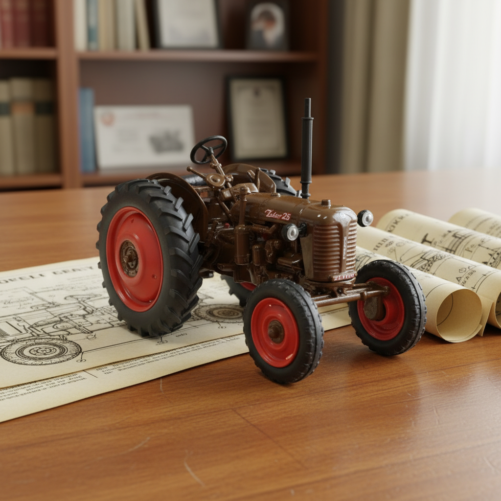 Legendární traktory: Odstartujte sbírku ikonou Zetor 25 a objevte historii českého zemědělství