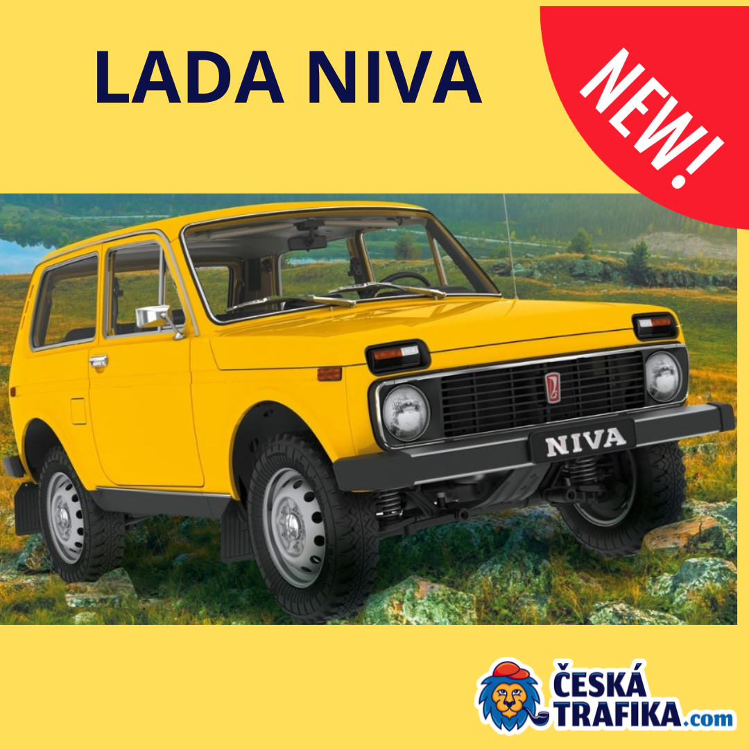 Sestavte si legendu terénních vozů: Model Lada Niva 1:8