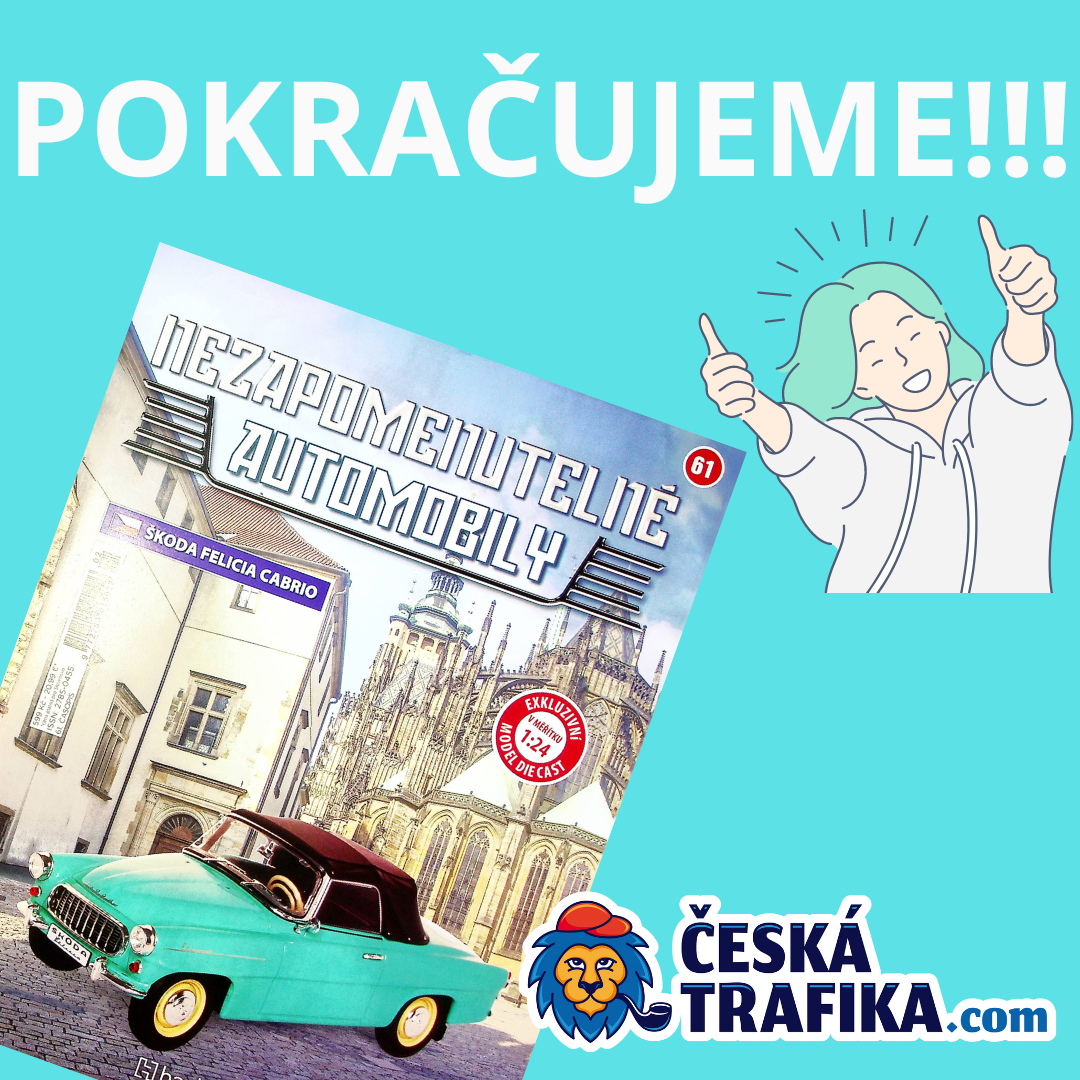 Neuvěřitelné: Kolekce Nezapomenutelné automobily jde do prodloužení! Nezmeškejte model číslo 61!