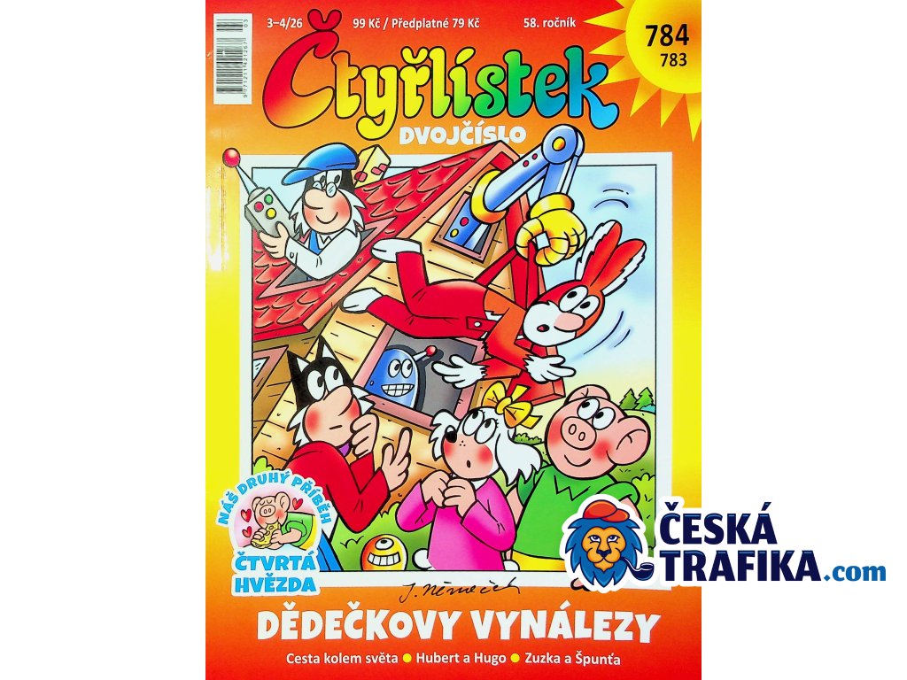 Čtyřlístek 783 784
