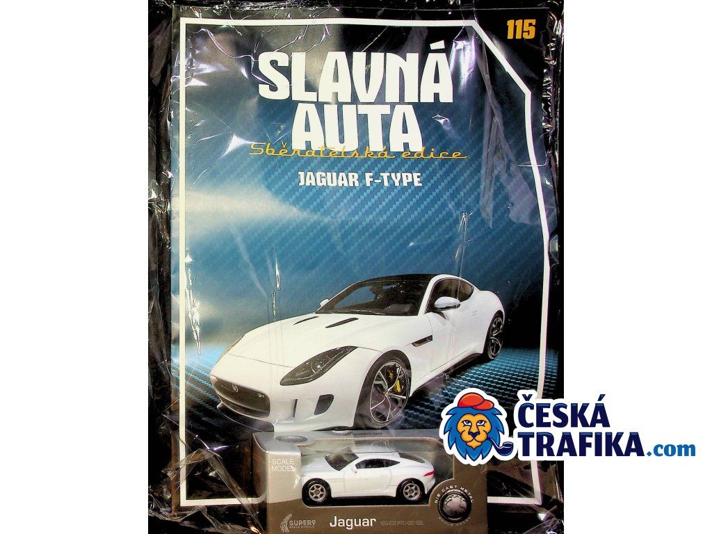 Slavná auta č.115 Jaguar F Type 160