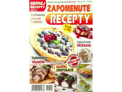 Zapomenuté recepty - edice Sbírej recepty