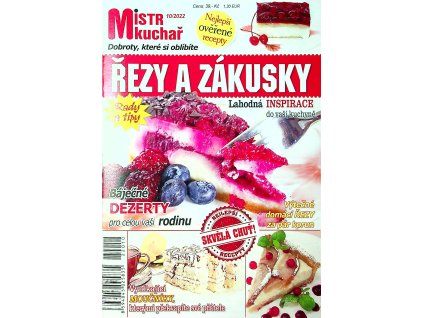 Řezy a zákusky 2022 - edice Mistr kuchař