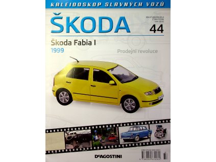 Škoda Fabia I - 1999 - edice Kaleidoskop slavných vozů Škoda - 44