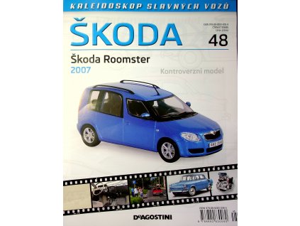 Škoda Roomster - 2007 - edice Kaleidoskop slavných vozů Škoda - 48