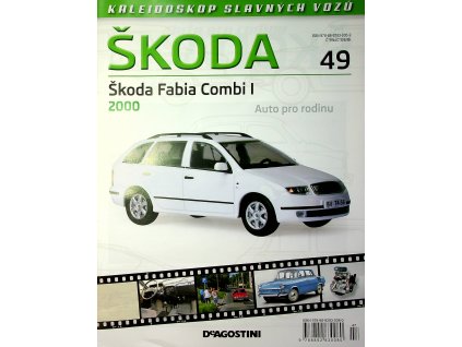 Škoda Fabia Combi I - 2000 - edice Kaleidoskop slavných vozů Škoda - 49