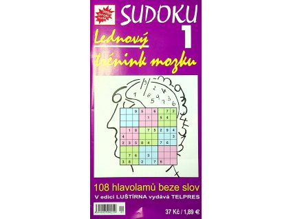 Sudoku trénink mozku 1/2023