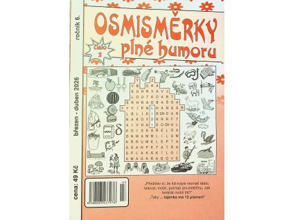 Osmisměrky plné humoru 2026 02
