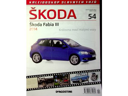 Škoda Fabia III - 2014 - edice Kaleidoskop slavných vozů Škoda - 54