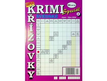 Švédské krimi křížovky speciál 2026 04