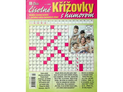 Dáše číselné křížovky s humorem 2026 01.