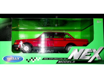 Volvo 240 GL red 1:24 - Welly
