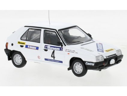 Škoda Favorit 136L #4 Rallye Valašská zima 1989 1:43 - ixo Models®