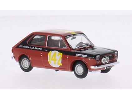 Fiat 127, No.142, Ceccato Rally racing, Rallye 2 Valli, P.Ceccato, 1972 1:43 - Brumm