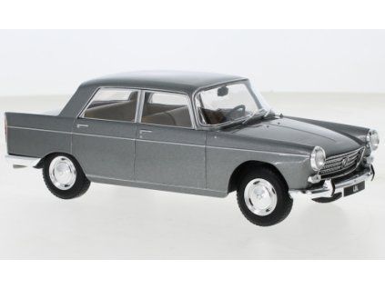 Peugeot 404 Silver 1:24 - Whitebox