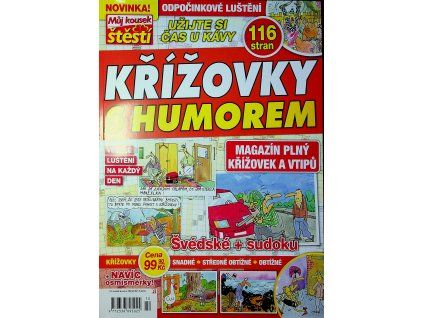 Křížovky s humorem Můj kousek štěstí 010