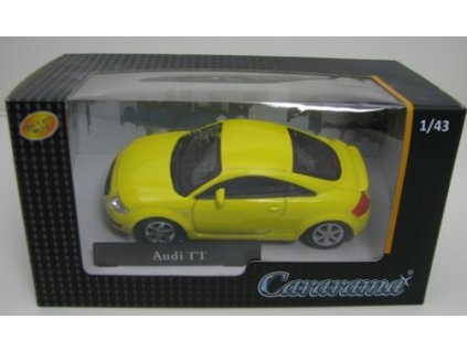 Audi TT -  yellow - Cararama 1:43