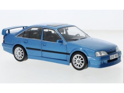 Opel Omega Evolution 500 modrá metalíza  1:24 - Whitebox