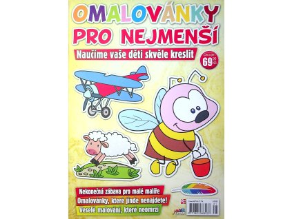 Omalovánky pro nejmenší -  edice Junior 21.století 1/2023