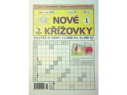 Nové křížovky 2026 01
