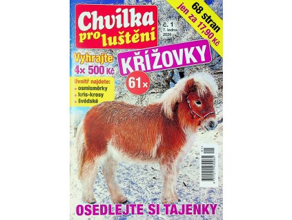 Chvilka pro luštění křížovky 2026 01