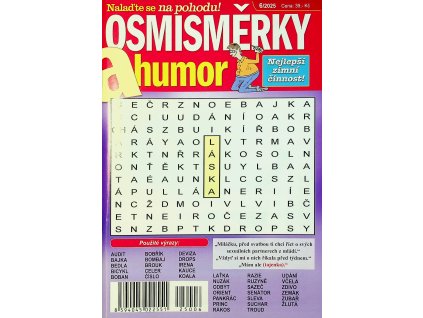 Osmisměrk a humor 2025 06
