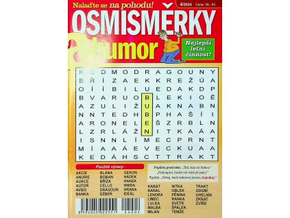 Osmisměrky a humor 2024 02