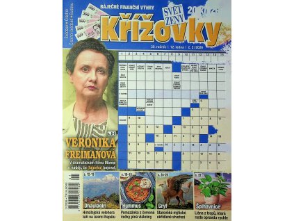Svět ženy křížovky 2026 02