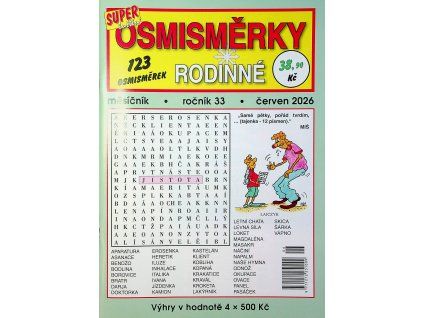 Rodinné osmisměrky 2026 06