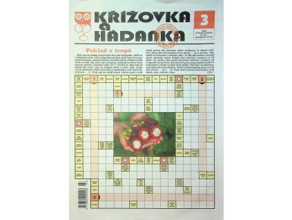 Křížovka a hádanka 2026 03