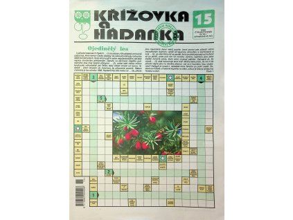 Křížovka a hádanka 2026 15